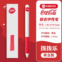 Stationery - Kaco × Coca-Cola Gel Pen 0.5mm Black Ink - Goodie Goodie