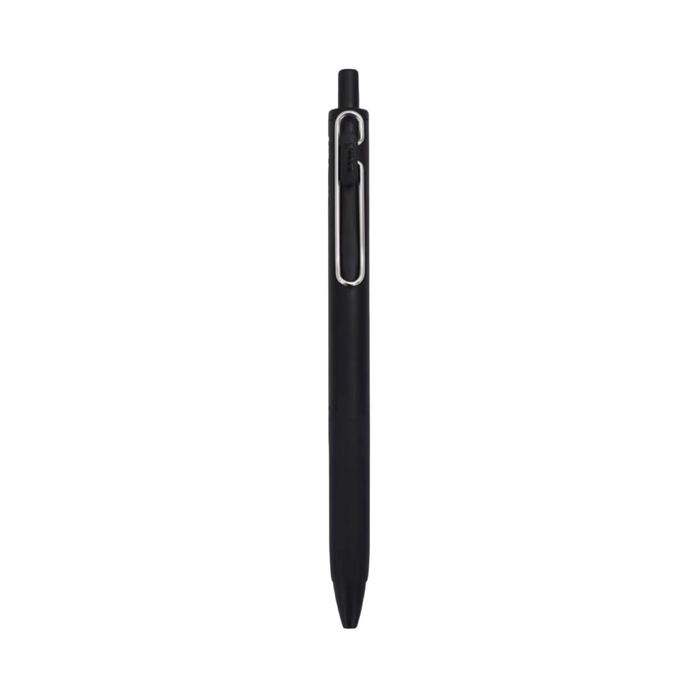 Stationery - uni-ball one Limited Gel Pen 0.5mm – Black Ink,Black Barrel - Goodie Goodie