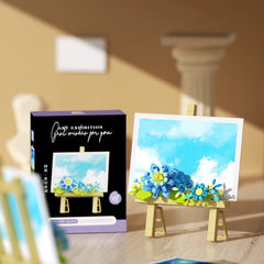 Tech & Toys - Building Block Easel 357pcs-Blue - Goodie Goodie