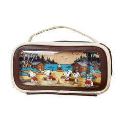Joytop Snoopy Carry Case Pencil Bag – PU Waterproof Brown