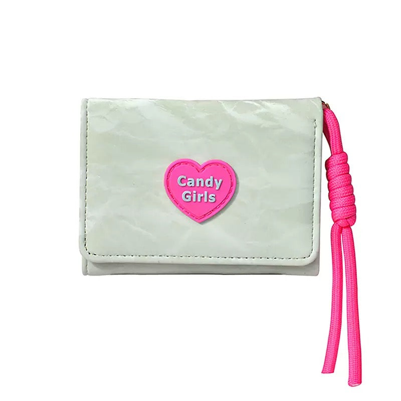 Bags & Storage - Heart Candy Wallet-Green - Goodie Goodie
