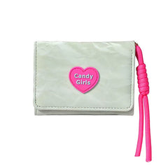 Bags & Storage - Heart Candy Wallet-Green - Goodie Goodie