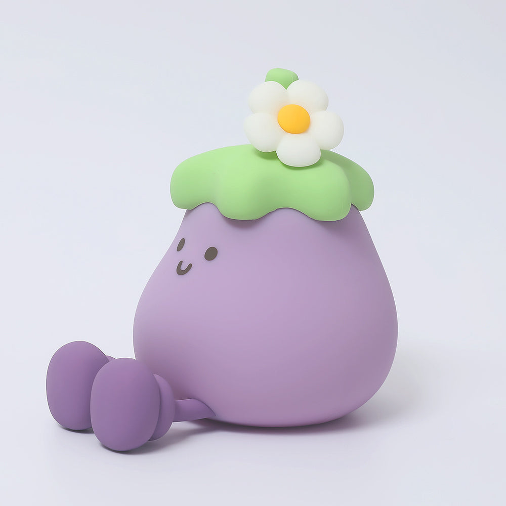 Tech & Toys - Eggplant Silicone Night Light - Goodie Goodie