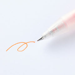 MUJI Smooth Gel Pen 0.5mm Orange