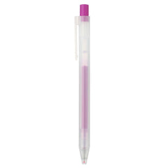 MUJI Smooth Colour Gel Pen 0.5mm Purple
