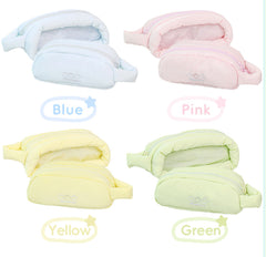 Stationery - Rosyposy Pastel Cotton Candy Pencil Case-Yellow - Goodie Goodie