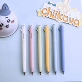 Stationery - Chiikawa Twist Gel Pen 0.5mm Black Ink Assorted - Goodie Goodie