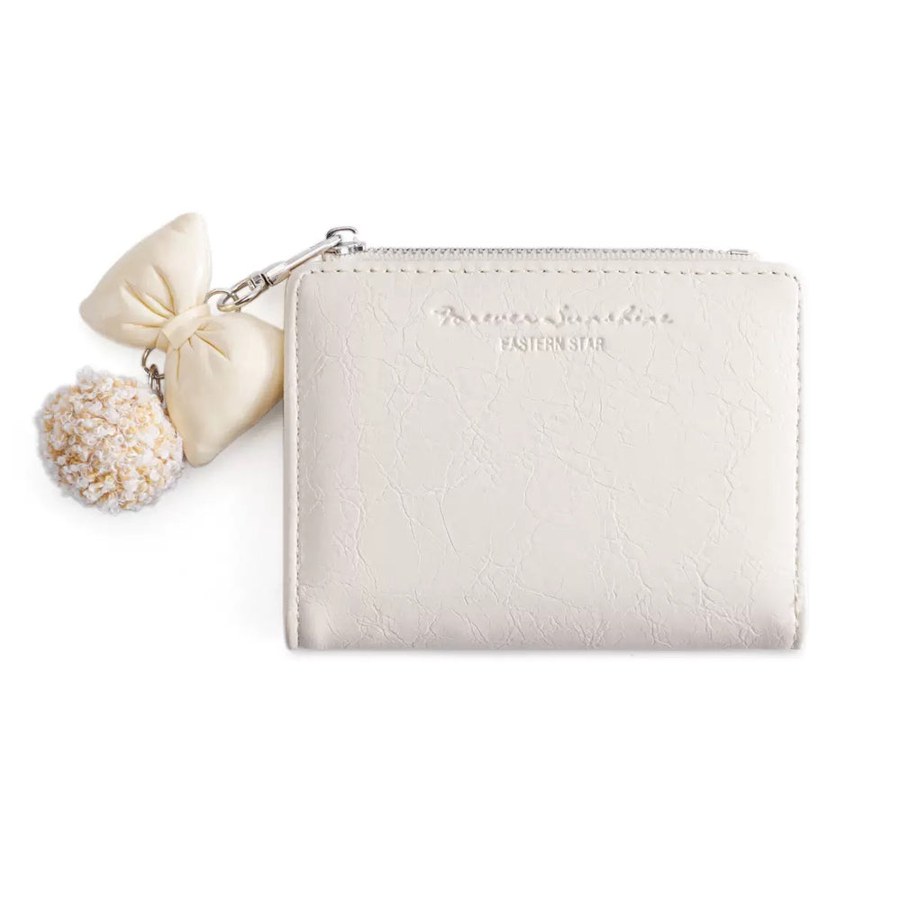 Bags & Storage - Bow Wallet-White - Goodie Goodie