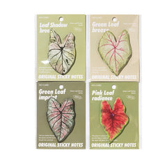 Stationery - Leaf Sticky Notes-30 Pieces - Goodie Goodie