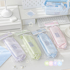 Stationery - Rosyposy Wide-Opening Pencil Case-Pink - Goodie Goodie