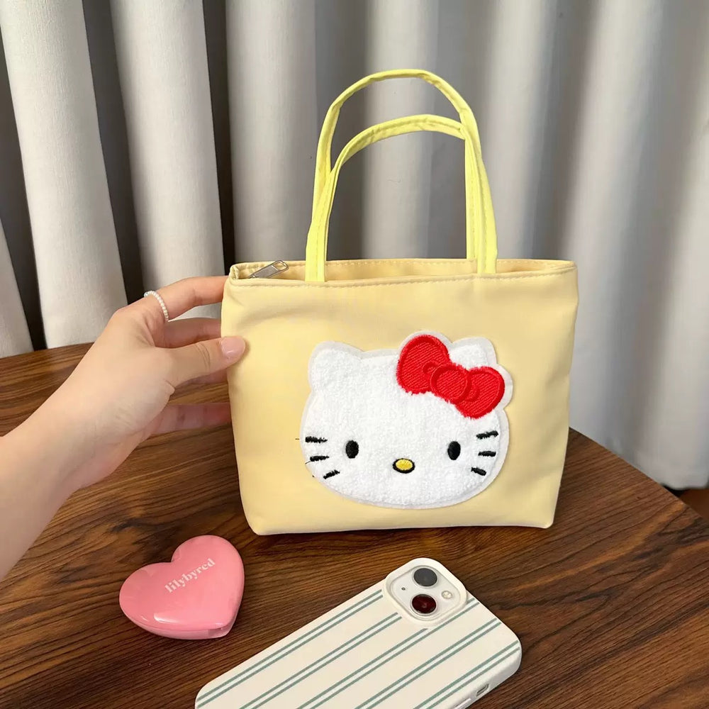 Bags & Storage - Red Hello Kitty Handbag - 21×17cm - Goodie Goodie