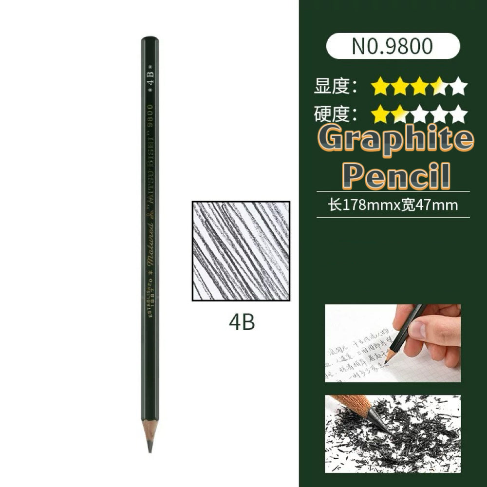 Stationery - UNI Graphite Pencil 4B - Goodie Goodie