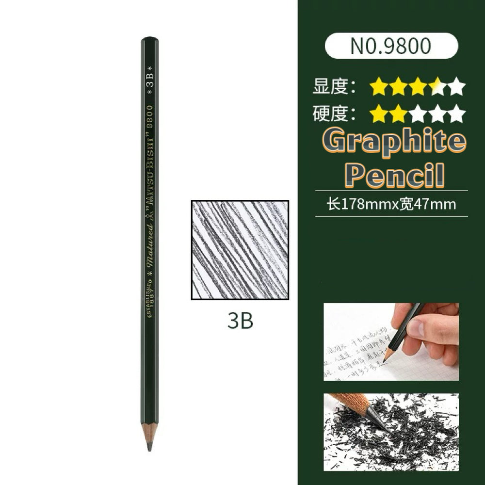 Stationery - UNI Graphite Pencil 3B - Goodie Goodie