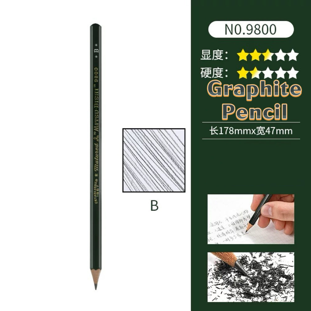 Stationery - UNI Graphite Pencil B - Goodie Goodie