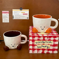 Bottles & Cups - Cute Foot Mug 400ml - Goodie Goodie