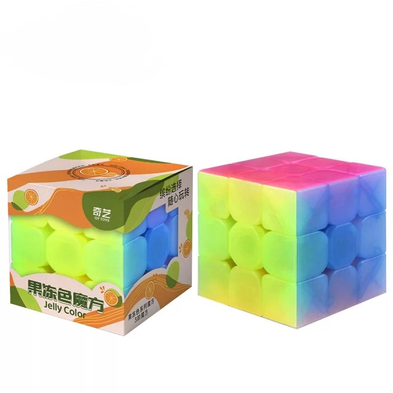 Tech & Toys - QY Speed Cube 3x3 Jelly Color - Goodie Goodie
