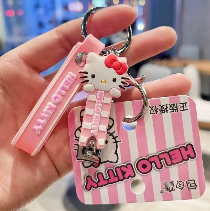 Accessories - Nail Clippers Keyring Hello Kitty - Goodie Goodie