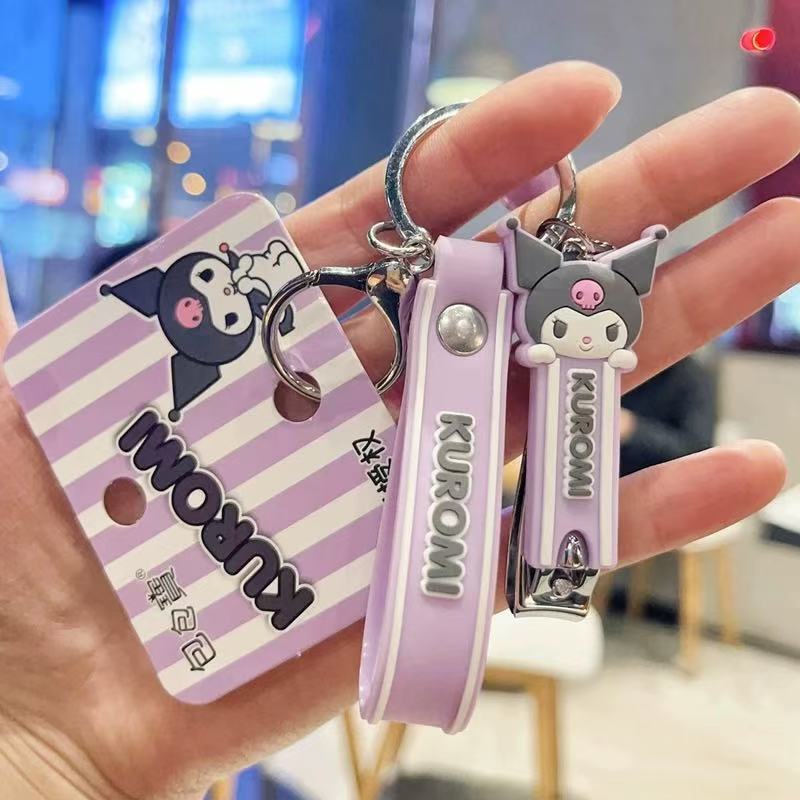 Accessories - Nail Clippers Keyring Kuromi - Goodie Goodie