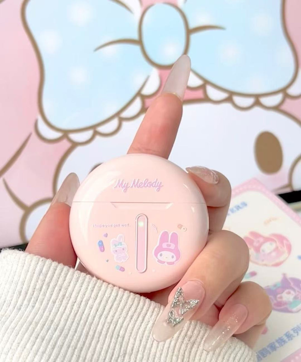 Tech & Toys - Sanrio Bluetooth Earbuds - My Melody - Goodie Goodie