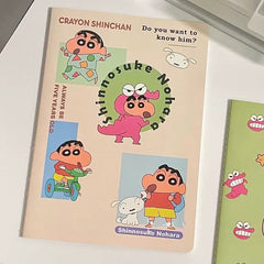 Stationery - Shin-chan B5 Ruled Notebook 30sheets #2 - Goodie Goodie