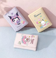 Bags & Storage - Sanrio Trifold Wallet Kuromi - Goodie Goodie