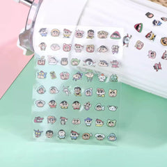 Stationery - Mini PET Shin-Chan Stickers 56pcs - Goodie Goodie