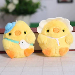 Accessories - Baby Chick Plush Keychain Assorted - Goodie Goodie