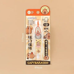 Stationery - Capybara Press Correction Tape 5mm*6m – Orange - Goodie Goodie