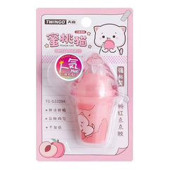 Stationery - Peach Cat Double Sided Glue Tape 5mmx5m Assorted - Goodie Goodie