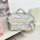 Bags & Storage - Cosmetic Bag 23x18x15cm - Silver - Goodie Goodie