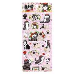 Stationery - SUPREMO CAT Bubble Stickers Assorted - Goodie Goodie