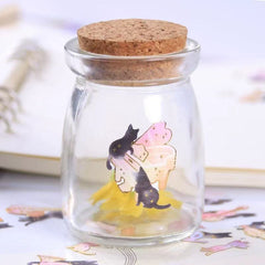 Stationery - Cat Foil Stamped Journal Stickers Assorted - Goodie Goodie