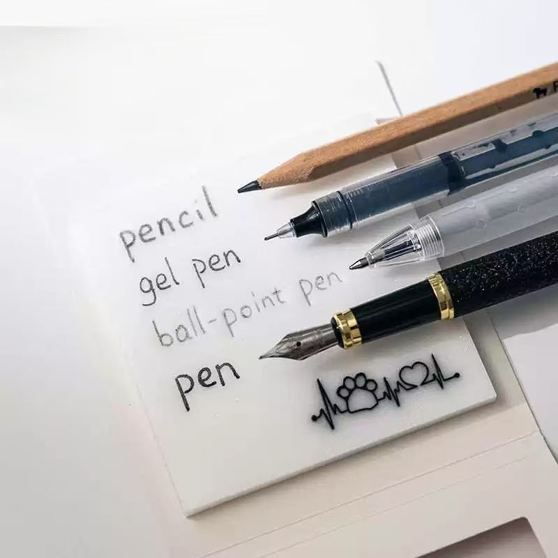 Stationery - Cat Paw Starlight Transparent Sticky Notes 75x75mm 50sheets Assorted - Goodie Goodie