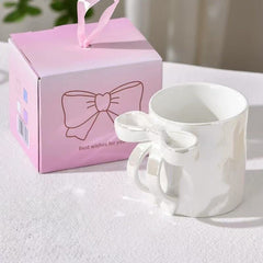 Bottles & Cups - Bow Handle Electroplated Mug 350ml - Goodie Goodie