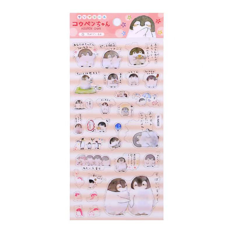 Stationery - Kawaii penguin planner stickers Assorted - Goodie Goodie