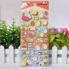 Stationery - Sumikko Gurashi Foam Glow-in-the-Dark Stickers Assorted - Goodie Goodie