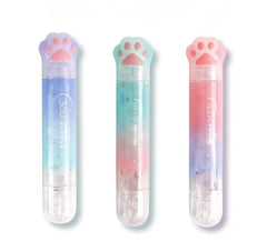 Stationery - Cat Paw 2-in-1 Correction Tape 5mmx3m & Glue Tape Roller 5mmx4m Assorted - Goodie Goodie