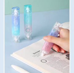 Stationery - Triangular 2-in-1 Correction Tape 5mmx4m & Glue Tape Roller 5mmx3m Assorted - Goodie Goodie