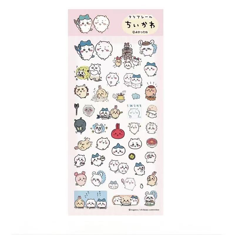 Stationery - Chiikawa PVC Waterproof Stickers #2 - Goodie Goodie