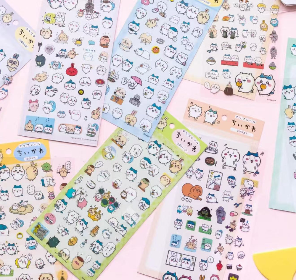Stationery - Chiikawa PVC Waterproof Stickers #1 - Goodie Goodie