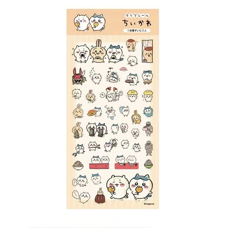 Stationery - Chiikawa PVC Waterproof Stickers #5 - Goodie Goodie