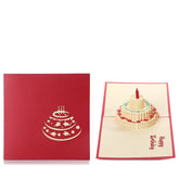 Gifts - 3D Birthday Card with Envelope 15x15cm #1 - Goodie Goodie