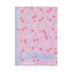 Stationery - Campus Notebook B5 8mm Ruled 26 Lines 40 Sheets Pink/Blue - Goodie Goodie