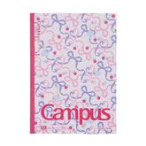 Stationery - Campus Notebook B5 8mm Ruled 26 Lines 40 Sheets Pink - Goodie Goodie
