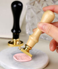 Stationery - Wood Sealing Wax Handle 8cm Wood - Goodie Goodie