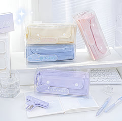 Stationery - Rosyposy Cylinder-Prism Pencil Case 80*80*200mm - Morado - Goodie Goodie