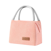 Insulated Lunch Box Bag 27x19x16cm - Pink