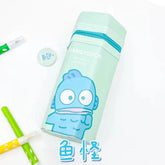 Stationery - Sanrio Hexagon Pencil Case - Hangyodon - Goodie Goodie