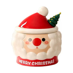 Santa Mug Set 430ml Assorted