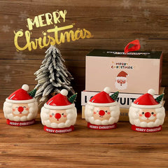 Santa Mug Set 430ml Assorted